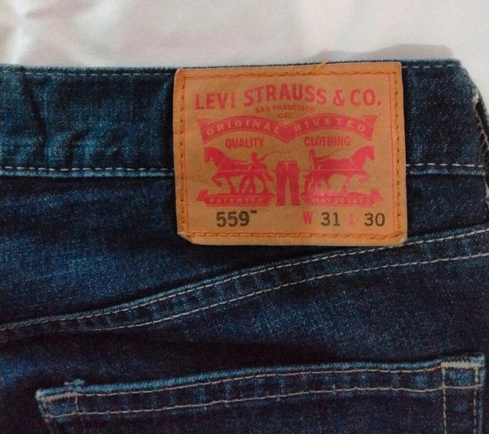 Levi’s 559 Relaxed Straight Jeans Men’s 31x30 Medium Wash Denim